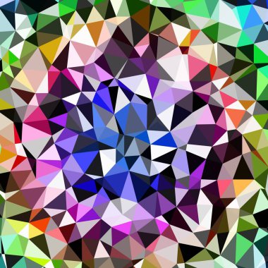 Arka plan çok renkli geometrik poligonal.