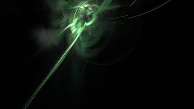 Fantezi kaotik renkli fraktal desen. Soyut Fraktal şekiller. 3D render resimde arka plan veya duvar kağıdı.