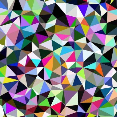 Arka plan çok renkli geometrik poligonal.