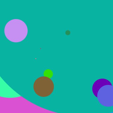 Daire geometrik güzel arka plan çok renkli desen.