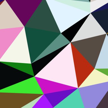 Arka plan çok renkli geometrik poligonal.