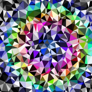 Arka plan çok renkli geometrik poligonal.
