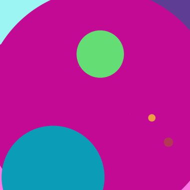 Daire geometrik zarif arka plan çok renkli desen.