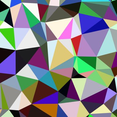 Arka plan çok renkli geometrik poligonal.