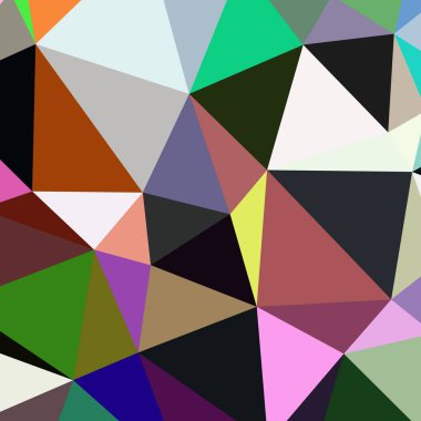 Arka plan çok renkli geometrik poligonal.