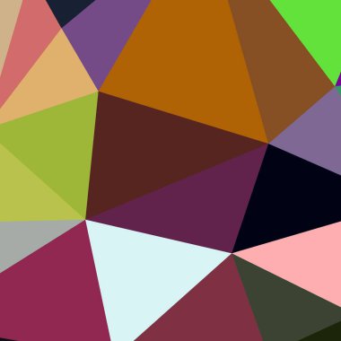 Arka plan çok renkli geometrik poligonal.