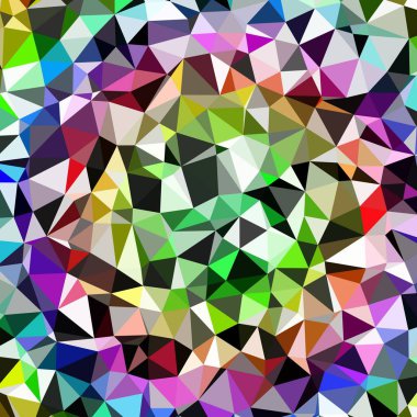 Arka plan çok renkli geometrik poligonal.
