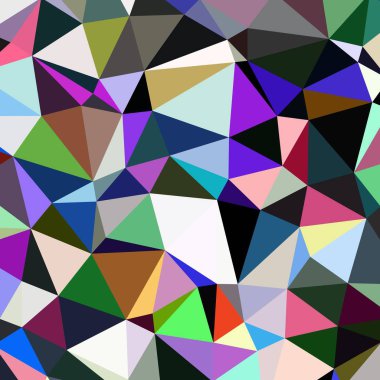 Arka plan çok renkli geometrik poligonal.