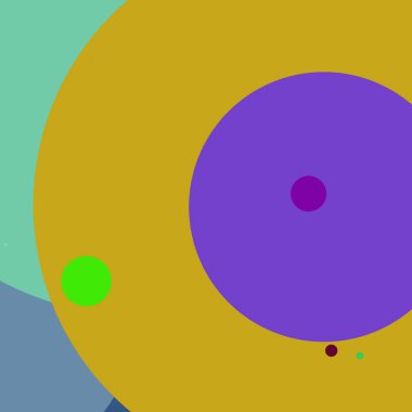 Daire geometrik güzel arka plan çok renkli desen.