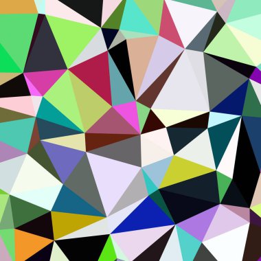 Arka plan çok renkli geometrik poligonal.