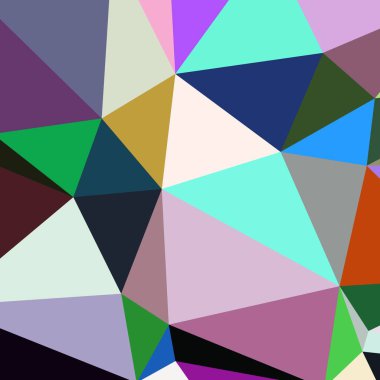 Arka plan çok renkli geometrik poligonal.