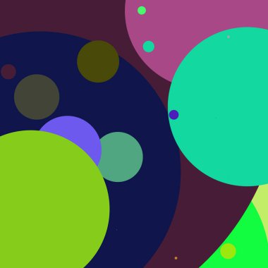 Daire geometrik büyük arka plan çok renkli desen.