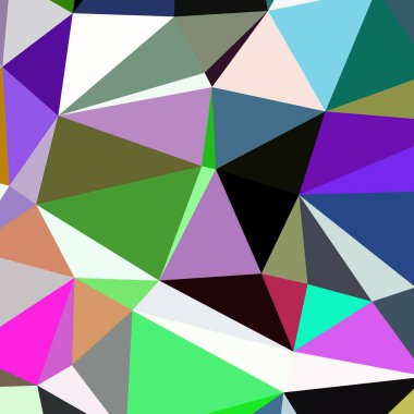 Arka plan çok renkli geometrik poligonal.