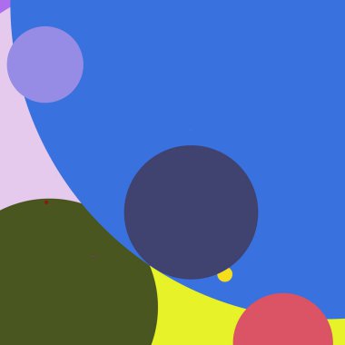 Daire geometrik güzel arka plan çok renkli desen.