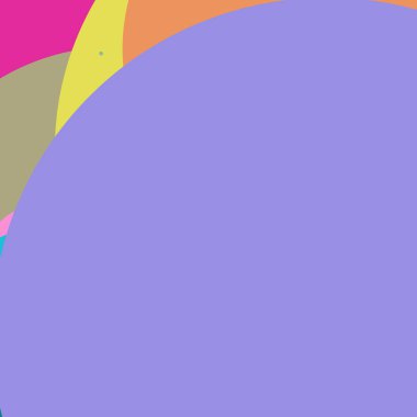 Daire geometrik güzel arka plan çok renkli desen.