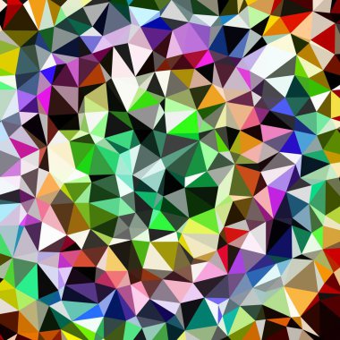 Arka plan çok renkli geometrik poligonal.