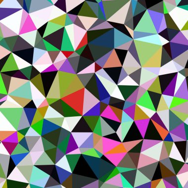 Arka plan poligonal sorunsuz üçgen renk desen.