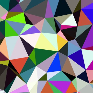 Arka plan çok renkli geometrik poligonal.