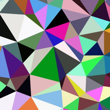 Arka plan çok renkli geometrik poligonal.