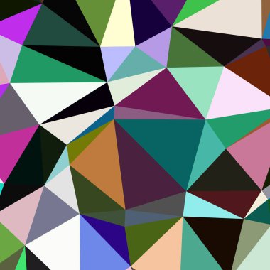 Arka plan çok renkli geometrik poligonal.