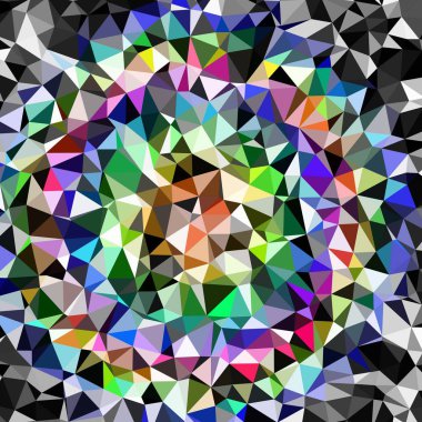 Arka plan çok renkli geometrik poligonal.