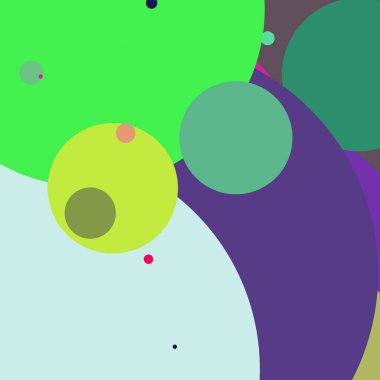 Daire geometrik güzel arka plan çok renkli desen.