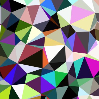 Arka plan çok renkli geometrik poligonal.