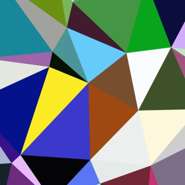 Arka plan çok renkli geometrik poligonal.