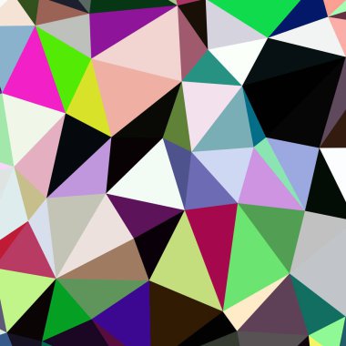 Arka plan çok renkli geometrik poligonal.