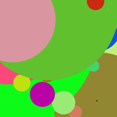 Daire geometrik yeni arka plan çok renkli desen.