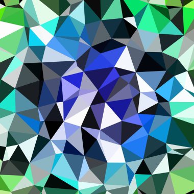 Harika geomeric soyut poligonal mozaik. Üçgen düşük poli arka plan. Çokgenler ile soyut geometrik arka plan. Bir üçgen oluşur origami tarzı desen