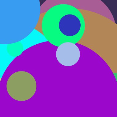 Daire geometrik güzel arka plan çok renkli desen.