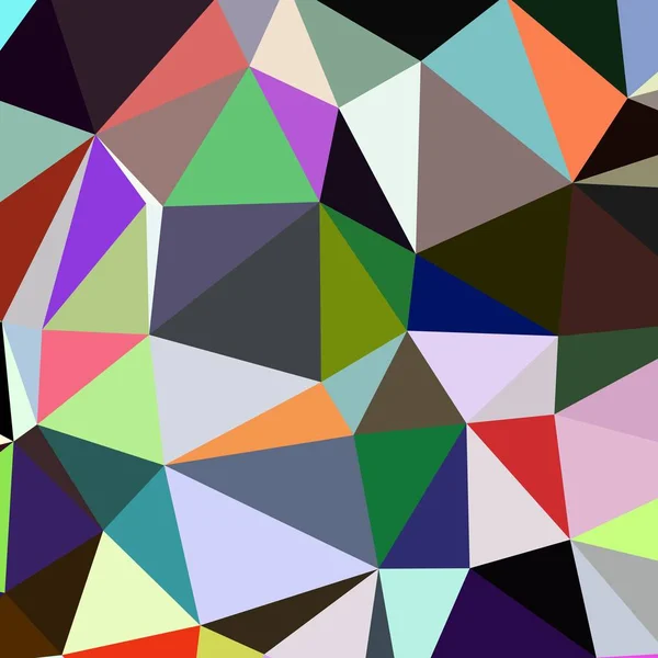 Abstract Background Multicolor Geometric Poligonal — Stock Photo, Image