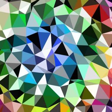 Arka plan çok renkli geometrik poligonal.