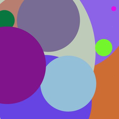 Daire geometrik güzel arka plan çok renkli desen.