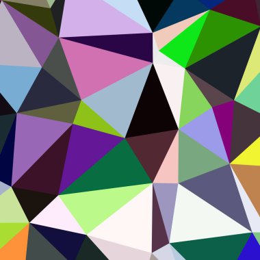 Arka plan çok renkli geometrik poligonal.