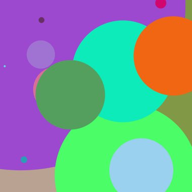 Daire geometrik güzel arka plan çok renkli desen.