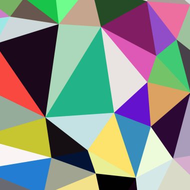 Arka plan çok renkli geometrik poligonal.