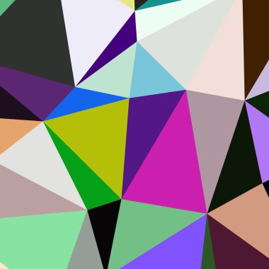 Arka plan çok renkli geometrik poligonal.