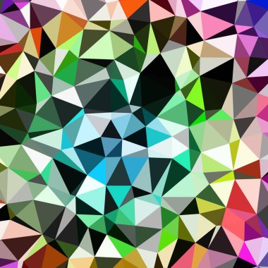 Arka plan çok renkli geometrik poligonal.