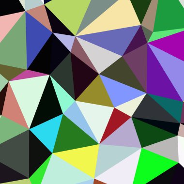 Arka plan çok renkli geometrik poligonal.