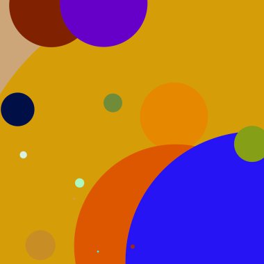 Daire geometrik şaşırtıcı arka plan çok renkli desen.