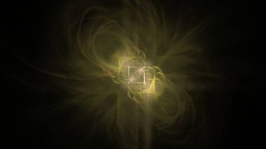 Fantezi kaotik renkli fraktal desen. Soyut Fraktal şekiller. 3D render resimde arka plan veya duvar kağıdı.