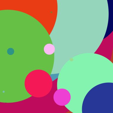 Daire geometrik büyük arka plan çok renkli desen.