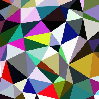 Arka plan çok renkli geometrik poligonal.