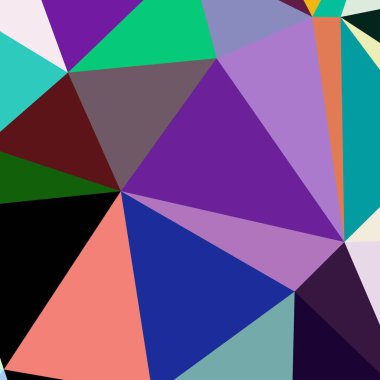 Arka plan çok renkli geometrik poligonal.