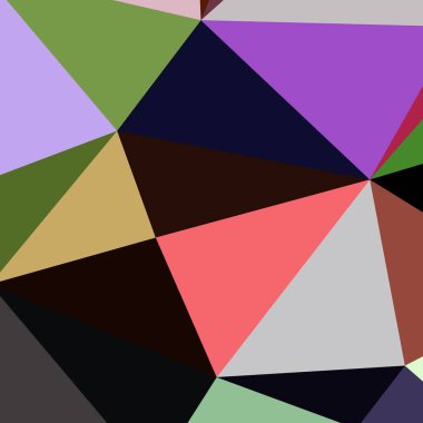 Arka plan çok renkli geometrik poligonal.