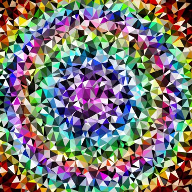 Arka plan çok renkli geometrik poligonal.