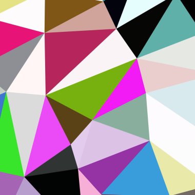 Arka plan çok renkli geometrik poligonal.