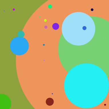 Daire geometrik zarif arka plan çok renkli desen.